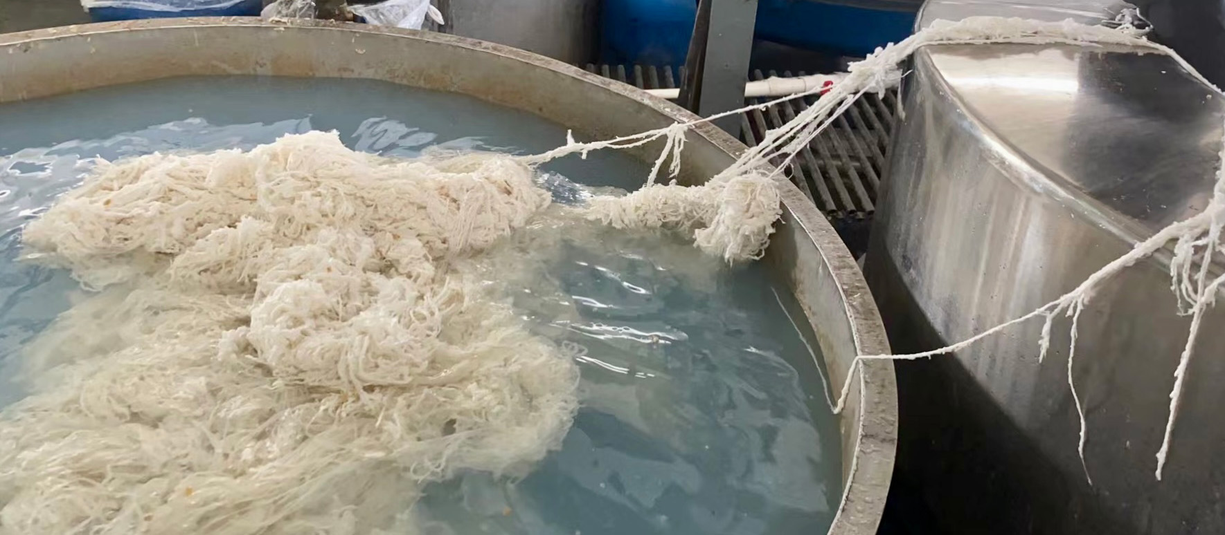 精炼工序 - 蚕丝脱胶清洗